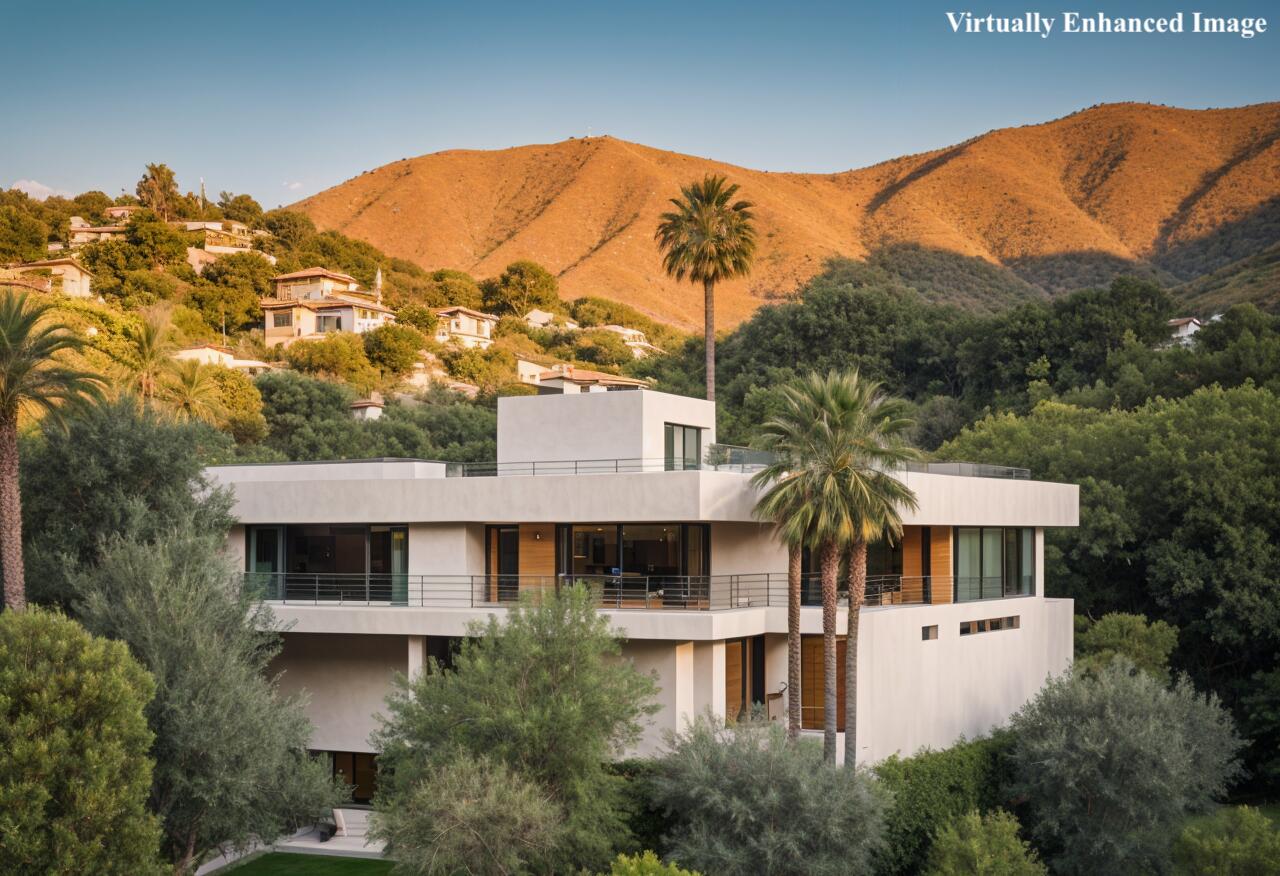 1776 Eucalyptus Hill Road Santa Barbara, CA 93103 - Photo 23 of 27 Virtually Enhanced Exterior