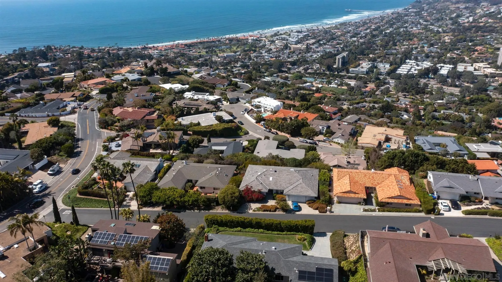 7356 Rue Michael La Jolla, CA 92037 - Photo 45 of 48 an aerial view of a city