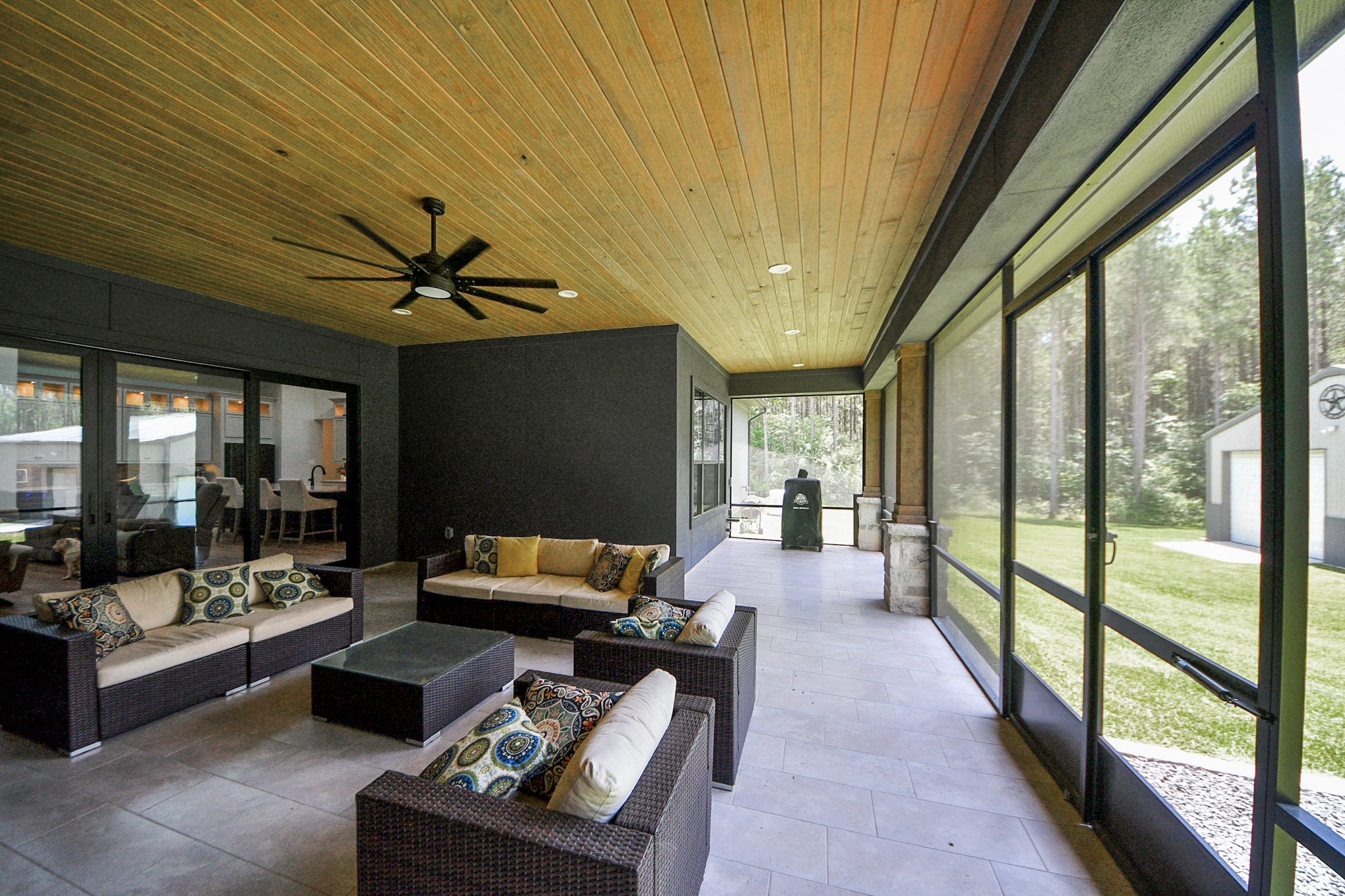 12784 Oak Barrel Road Willis, TX 77378 - Photo 24 of 28 Screened In Back Patio