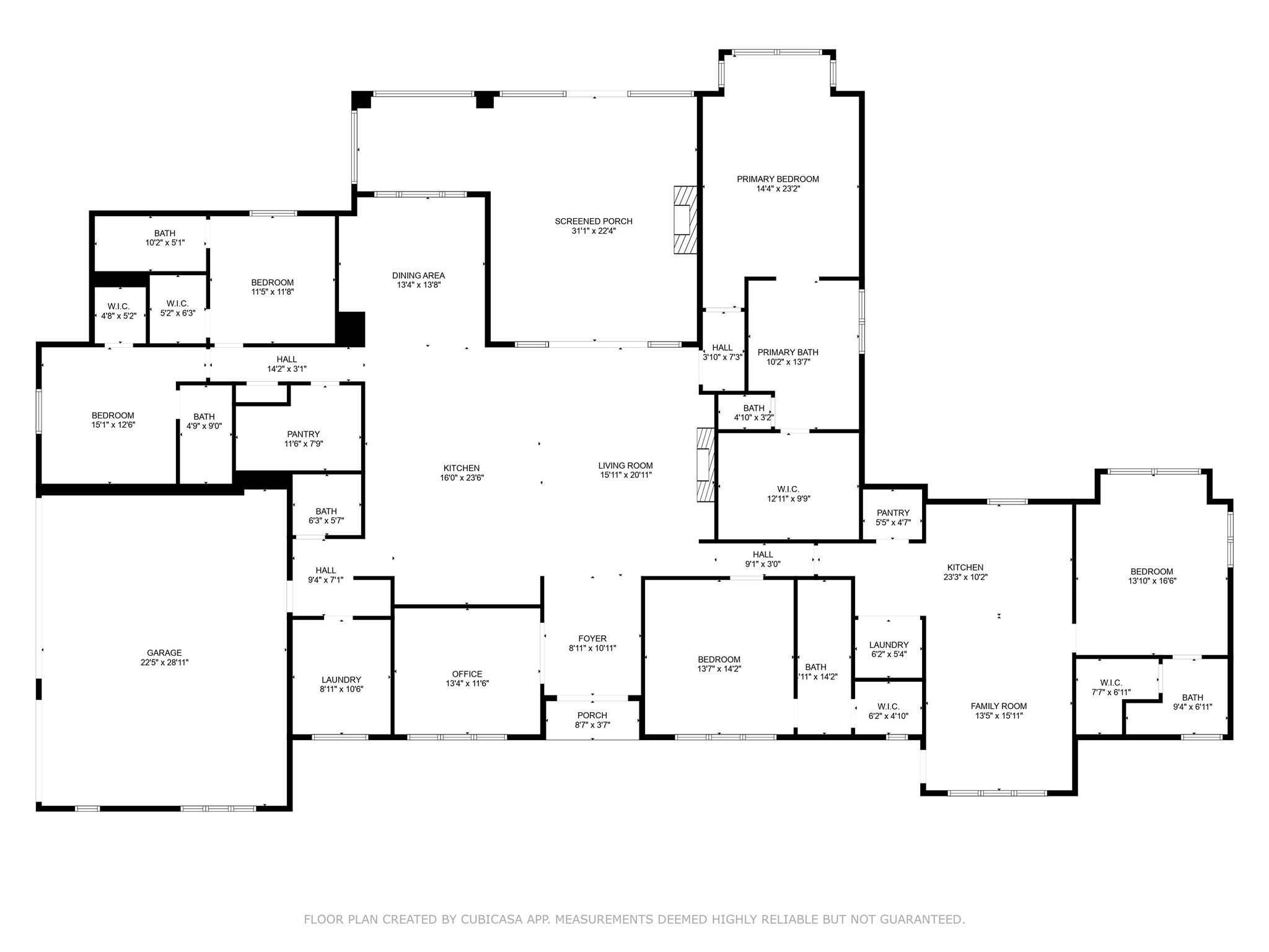 12784 Oak Barrel Road Willis, TX 77378 - Photo 28 of 28 Floor Plan with Room Dimensions