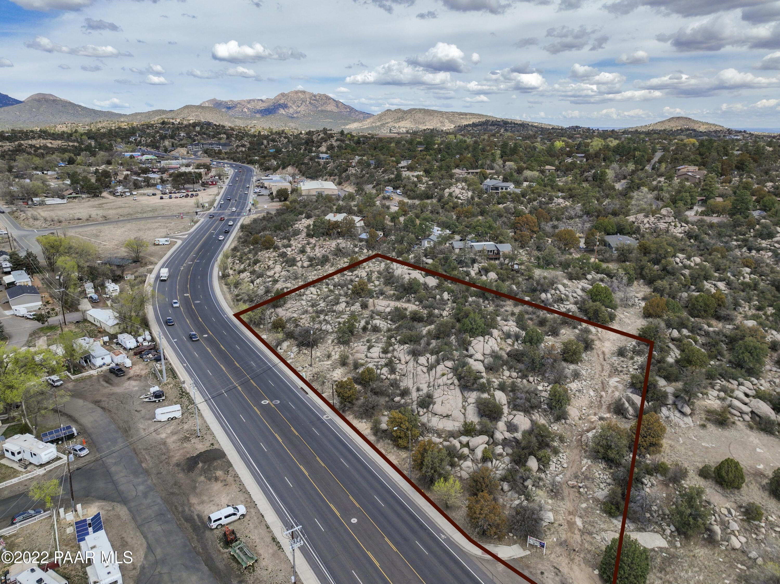 1360 West Iron Springs Road Prescott, AZ 86305 - Photo 2 of 5 a view of a city from a balcony