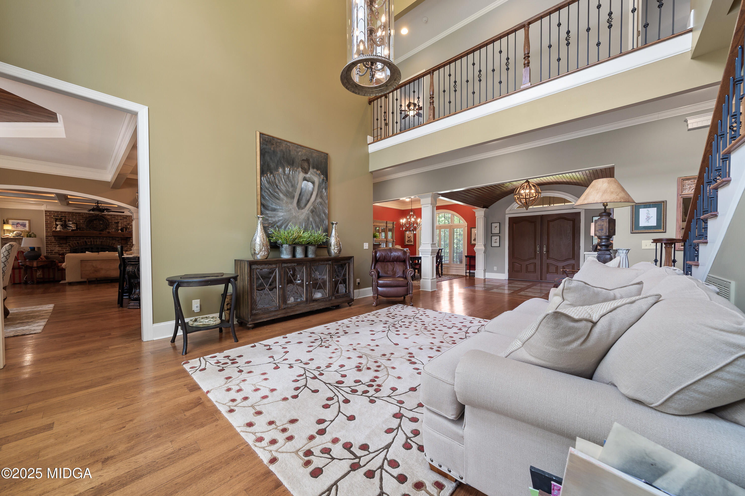 415 Irongate Macon, GA 31220 - Photo 23 of 56 a living room with furniture and wooden floor