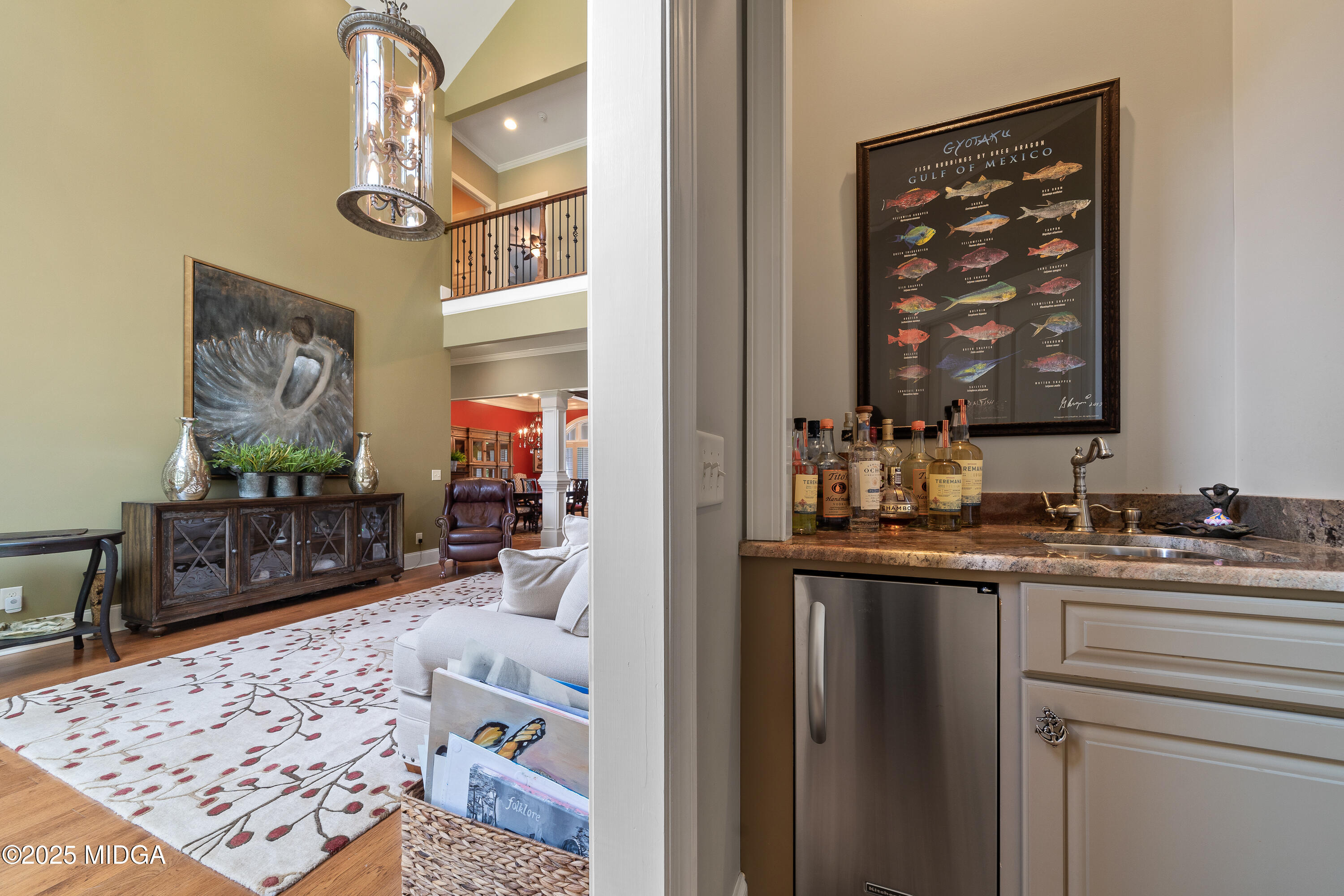 415 Irongate Macon, GA 31220 - Photo 26 of 56 a bathroom with a sink a mirror and a shower