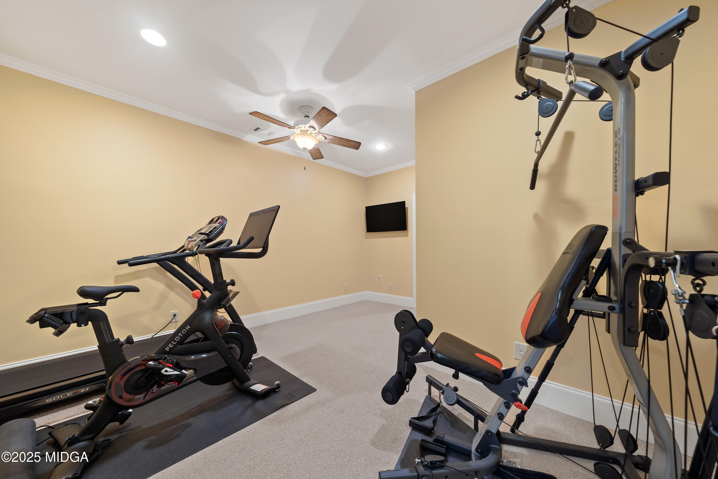 415 Irongate Macon, GA 31220 - Photo 43 of 56 a view of a room with gym equipment