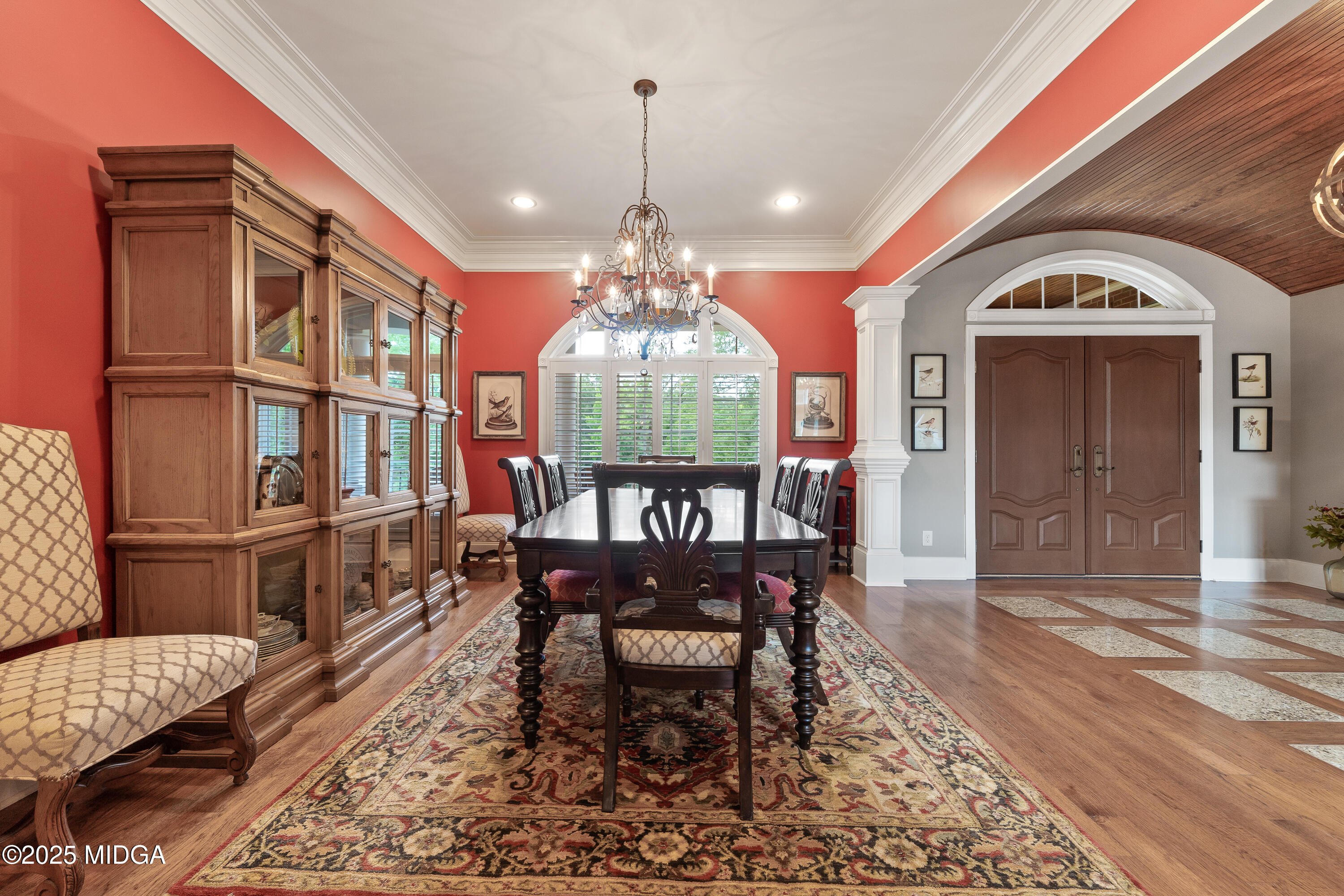415 Irongate Macon, GA 31220 - Photo 6 of 56 a view of a dining room with furniture window and wooden floor