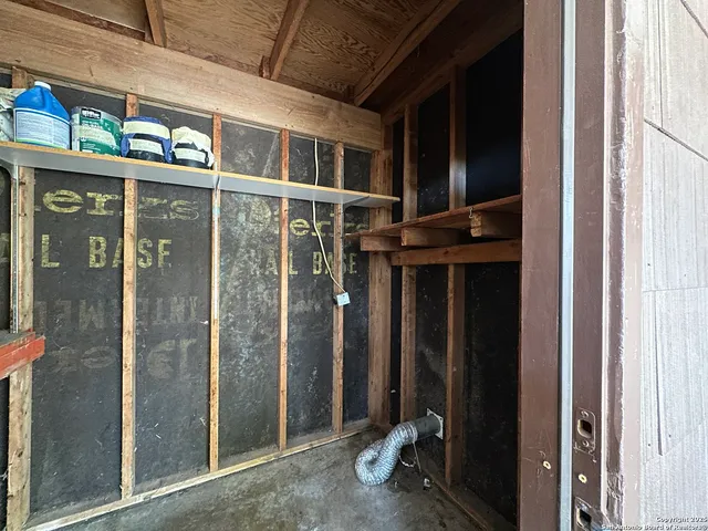 a view of a front door of house