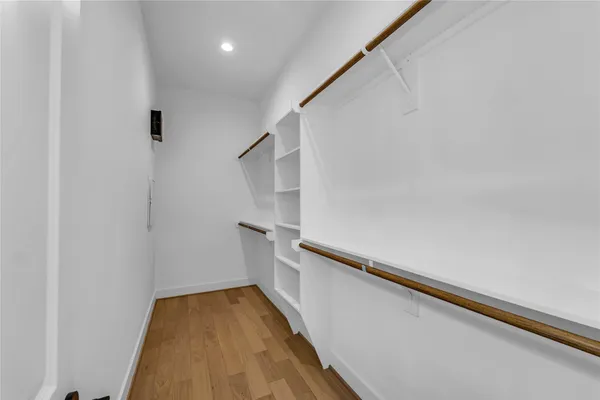 a view of hallway with stairs