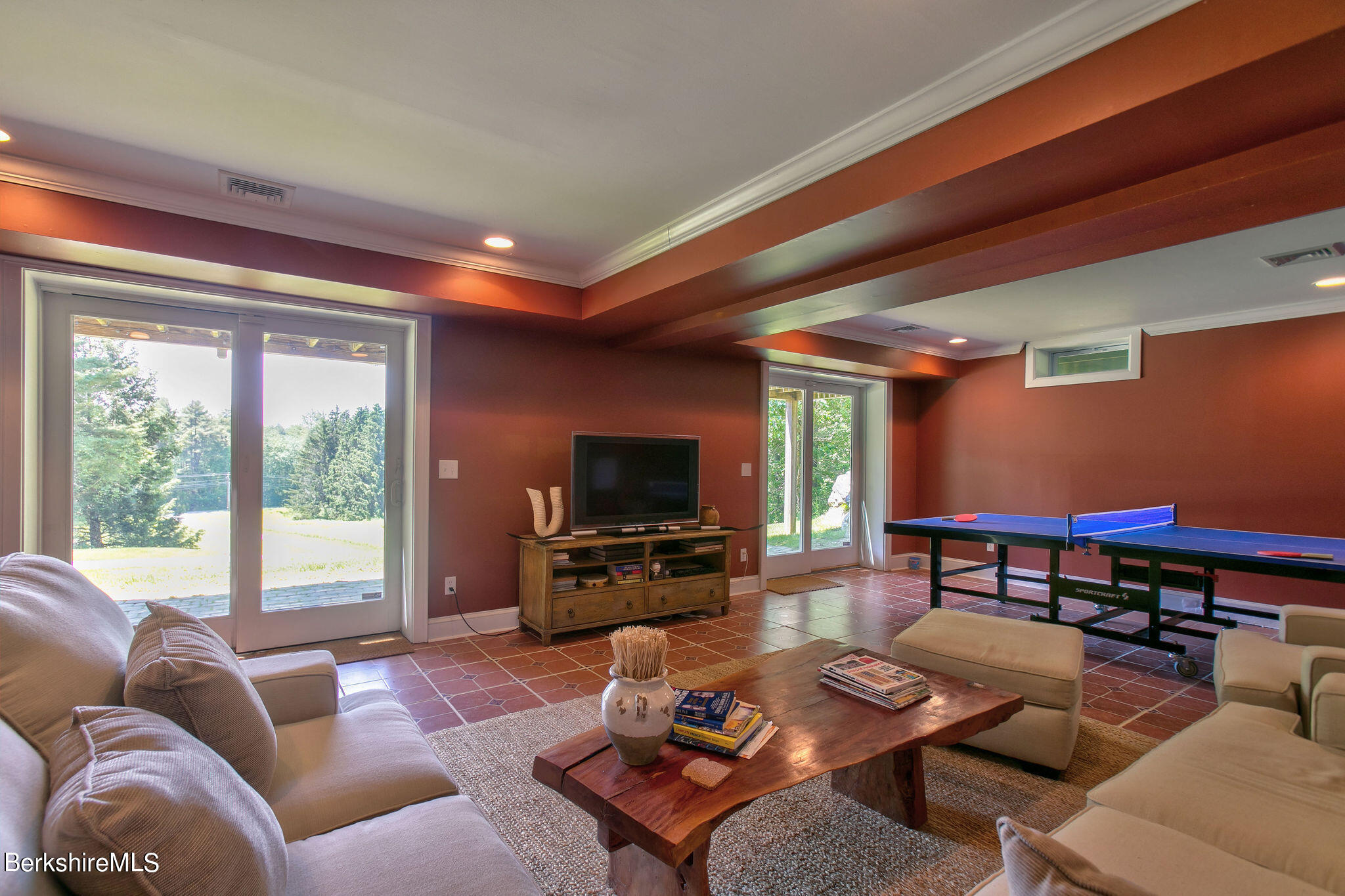 1076 County Road Sheffield, MA 01230 - Photo 27 of 38 Family Room, Sliders to Patio