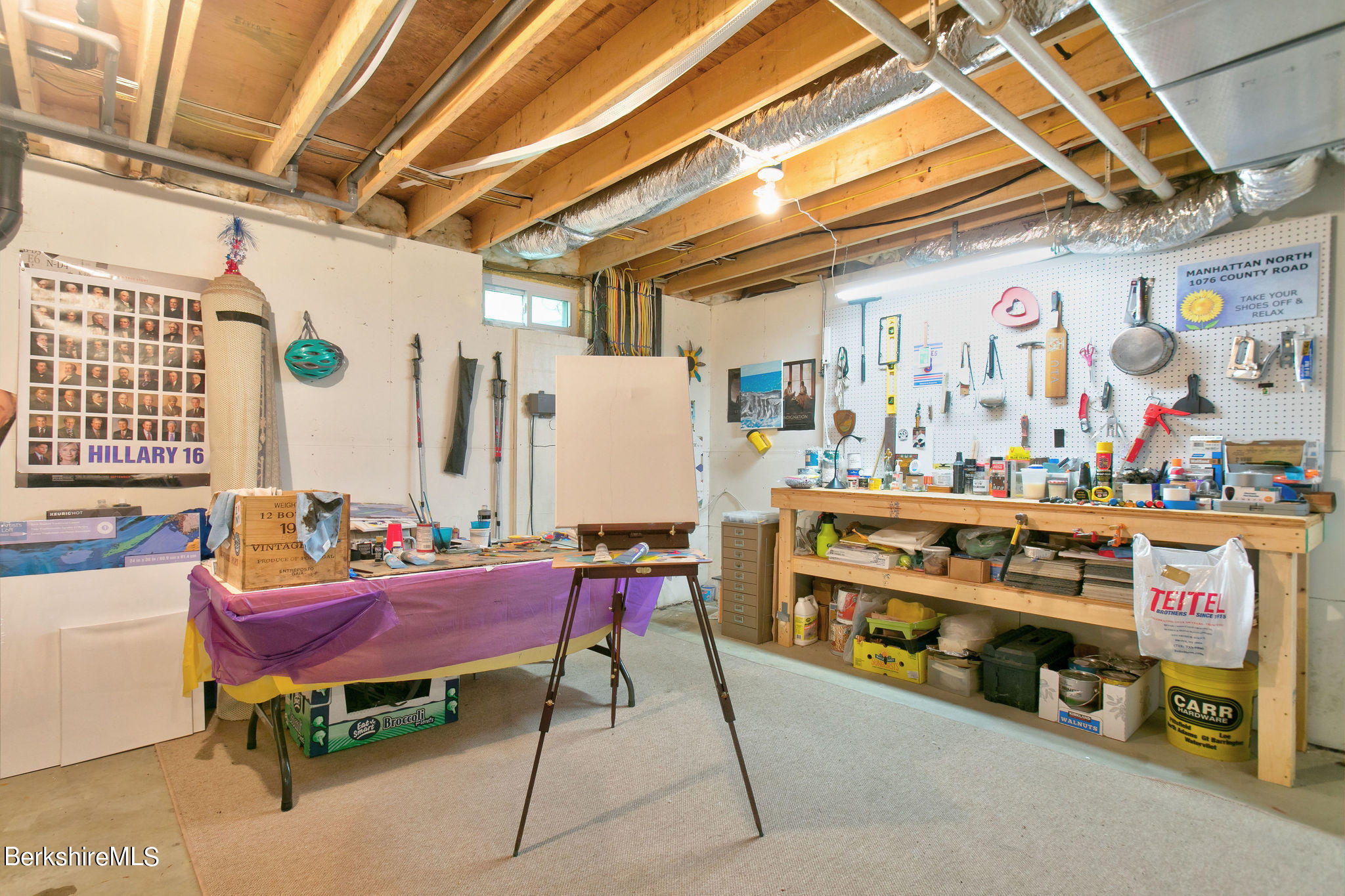 1076 County Road Sheffield, MA 01230 - Photo 33 of 38 Utility Rooms Workbench area