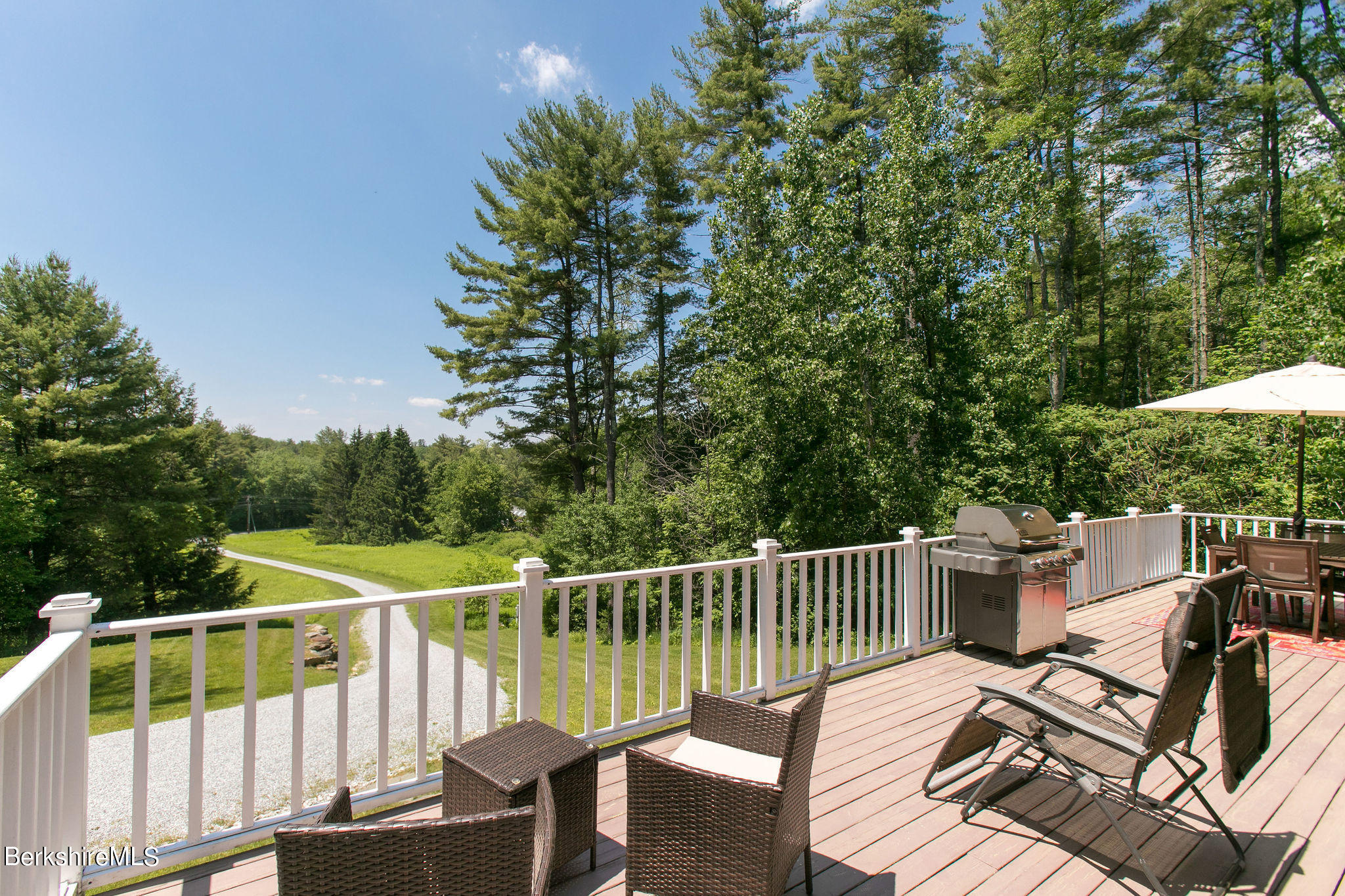 1076 County Road Sheffield, MA 01230 - Photo 7 of 38 View from your deck