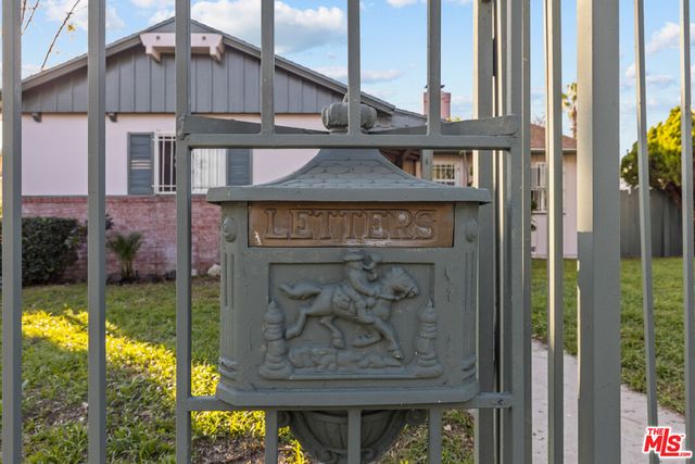 a front view of house