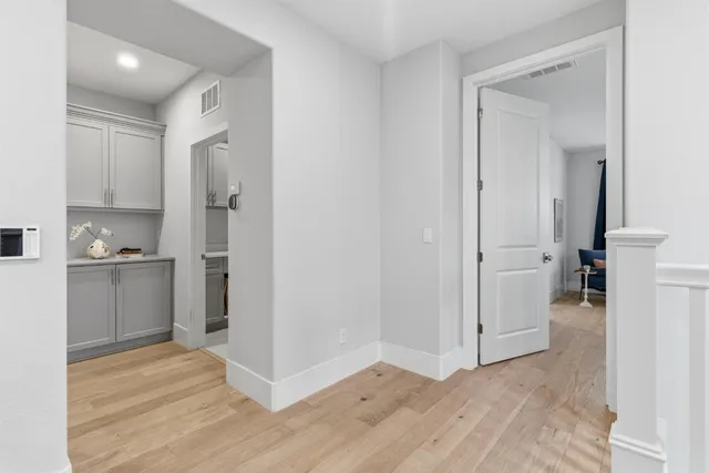 wooden floor in an empty room
