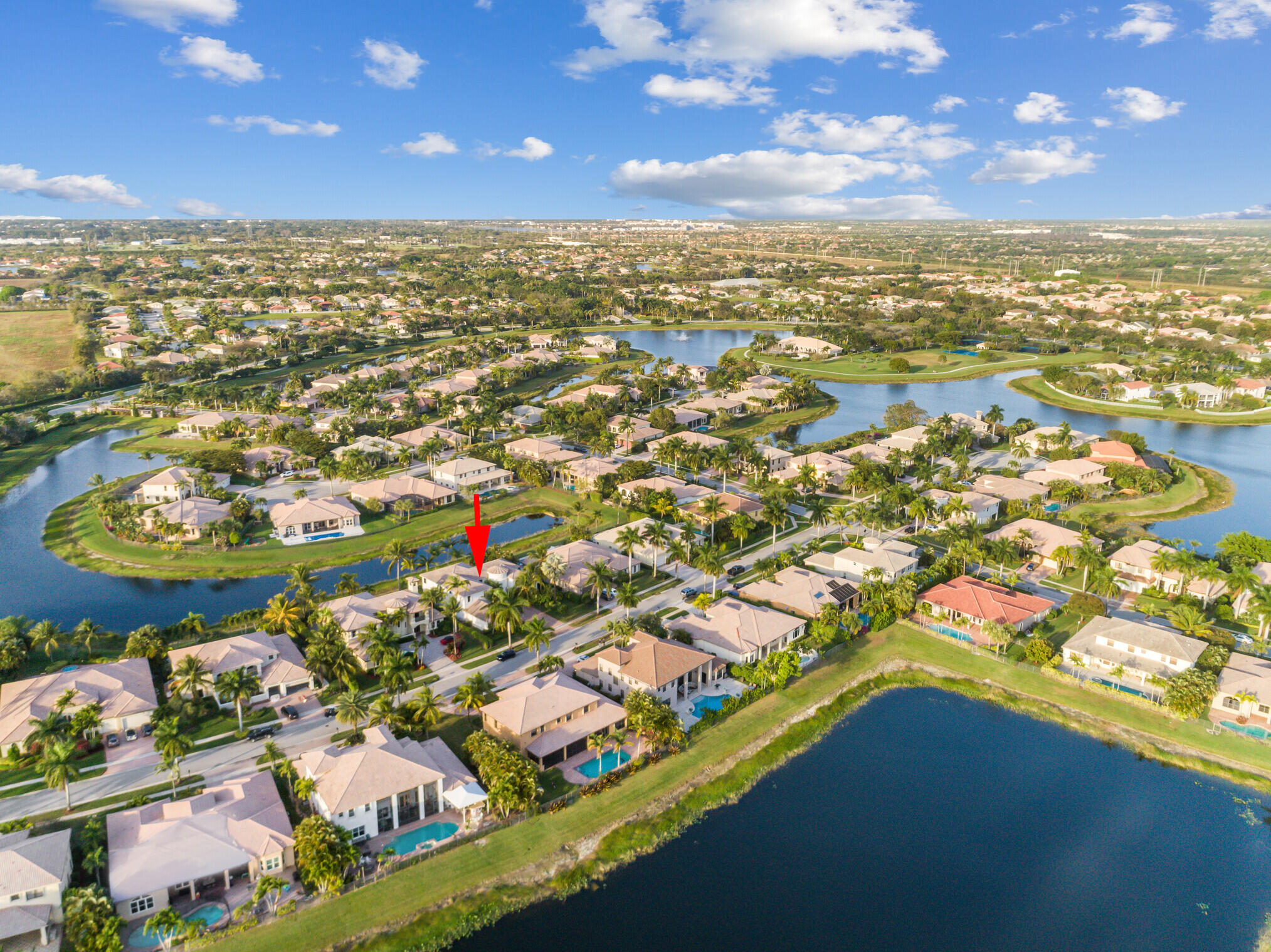 11663 Sunrise View Lane Wellington, FL 33449 - Photo 42 of 43 a view of a city