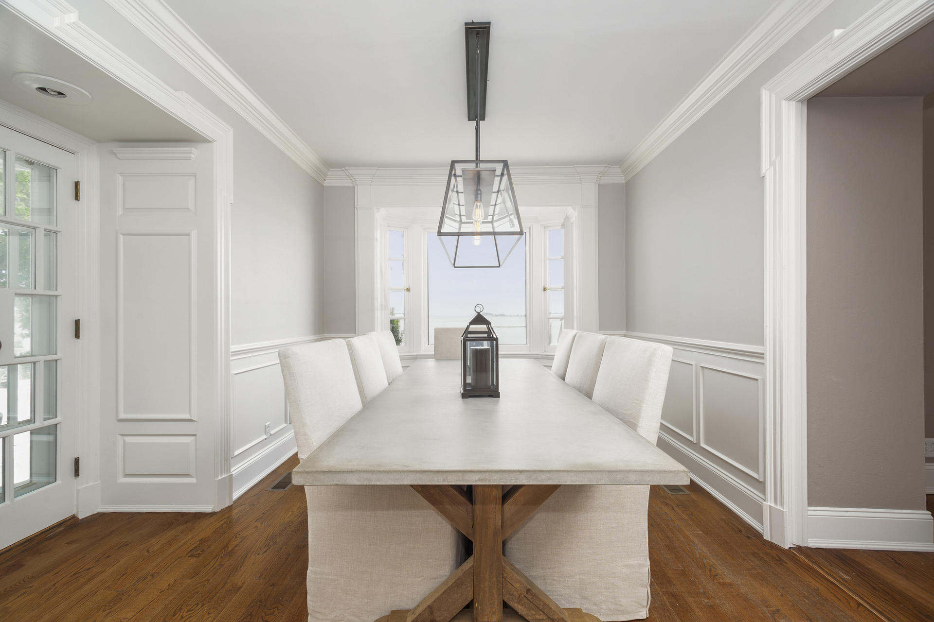 6 Woodland Road Norwalk, CT 06854 - Photo 24 of 47 a view of a dining room with furniture window and wooden floor