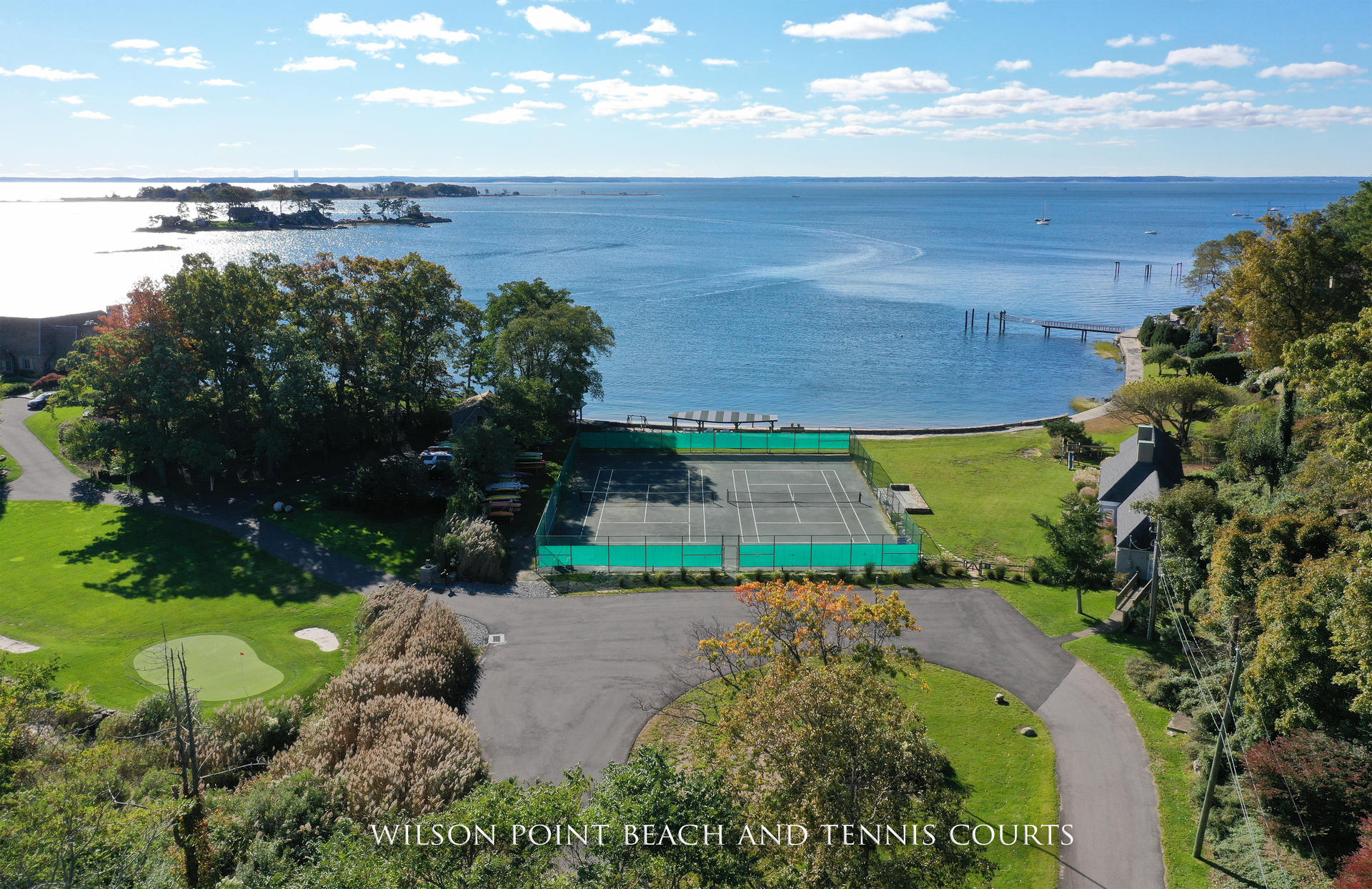 6 Woodland Road Norwalk, CT 06854 - Photo 44 of 47 a view of a street with an ocean view