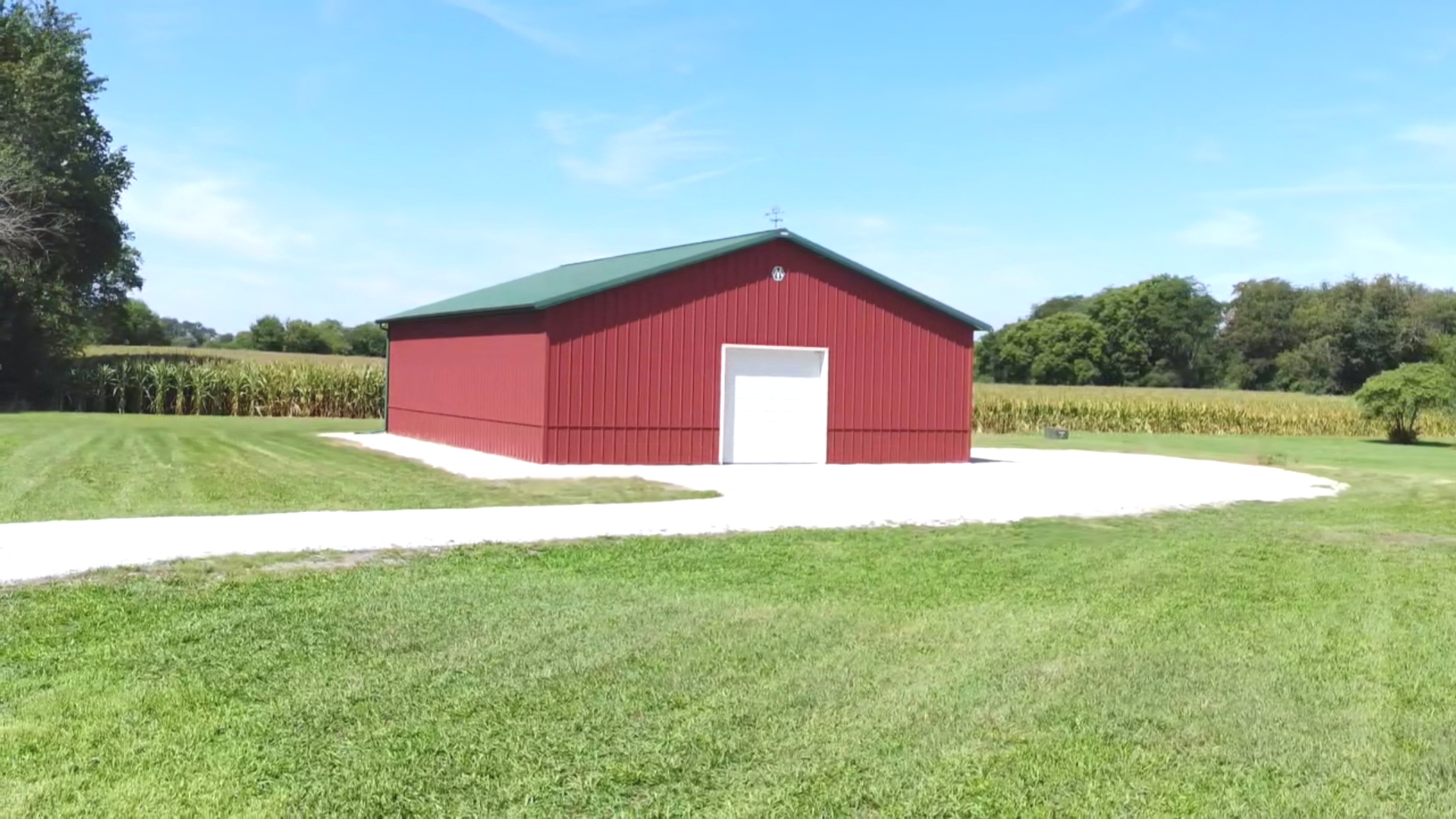a view of backyard with outdoor space