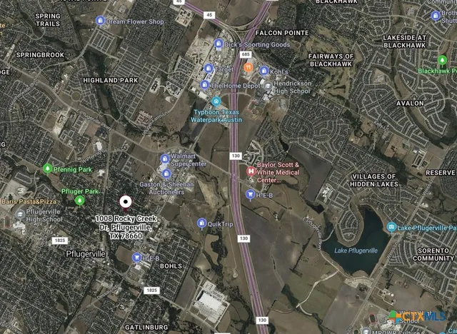 $447,500 | 1008 Rocky Creek Drive, Pflugerville, TX 78660