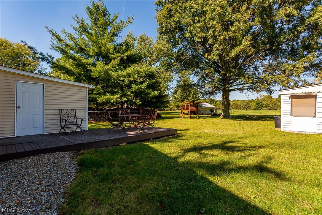 45320 Telegraph Road Elyria, OH 44035 - Photo 27 of 33 Back yard/ patio deck