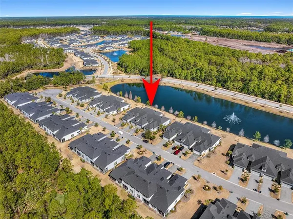 a view of city and ocean