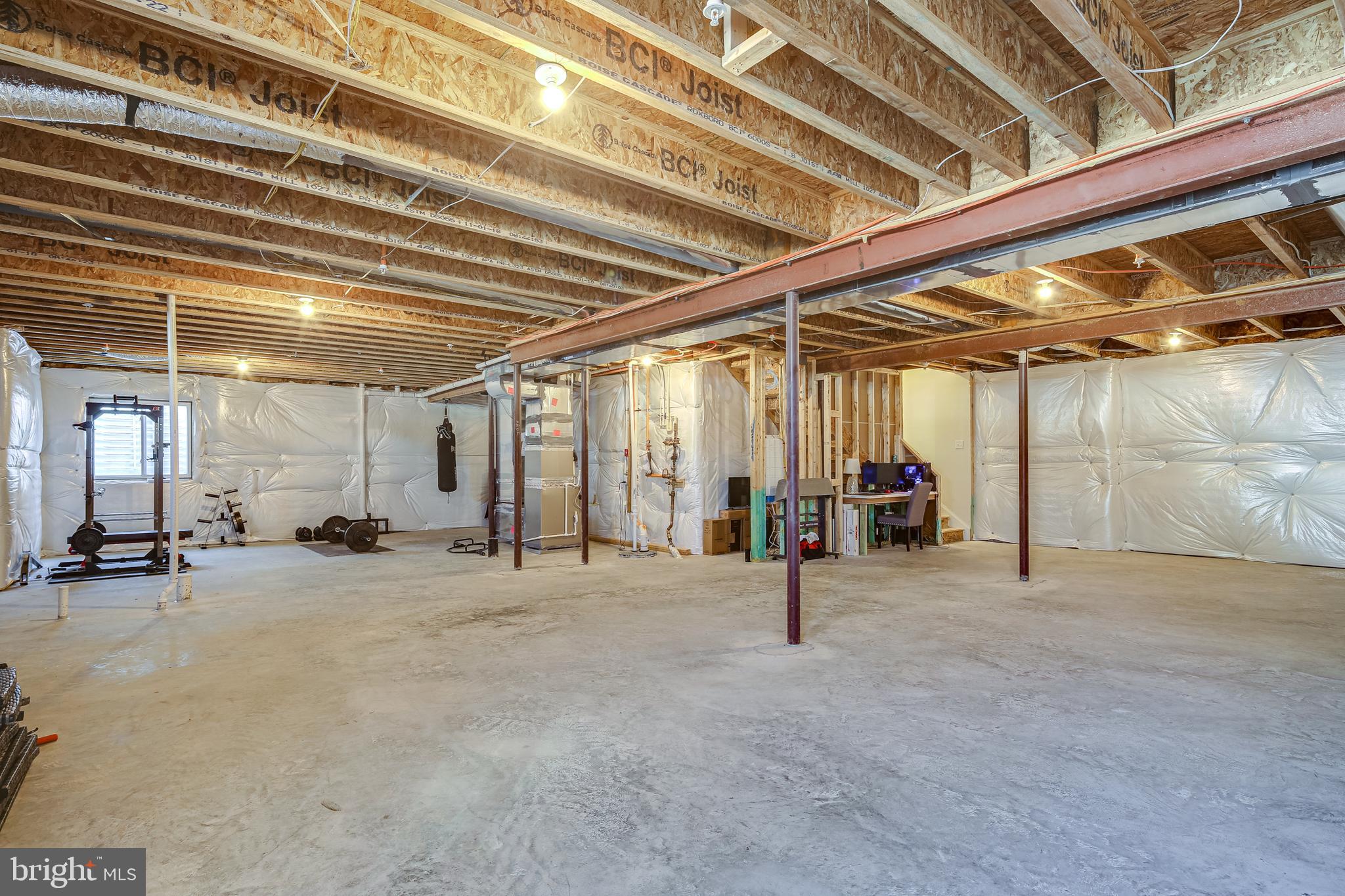 642 Friendship Road Westminster, MD 21157 - Photo 25 of 28 Space for a large rec room, bedroom, bath, gym...
