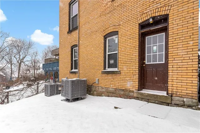 an aerial view of city