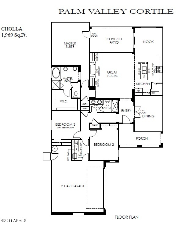 14307 West Coronado Road Goodyear, AZ 85395 - Photo 10 of 10 Floor Plan
