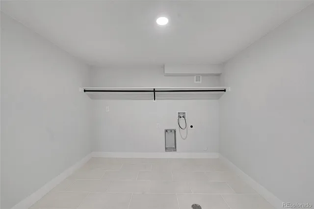 a view of a refrigerator in kitchen
