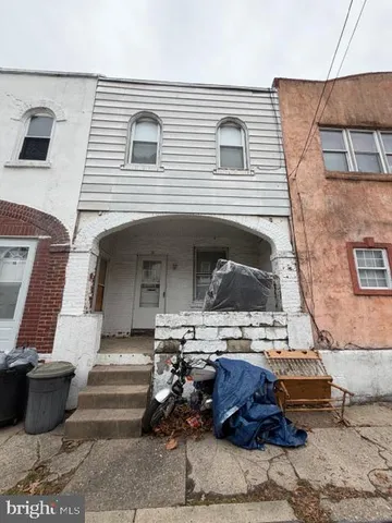 a front view of house