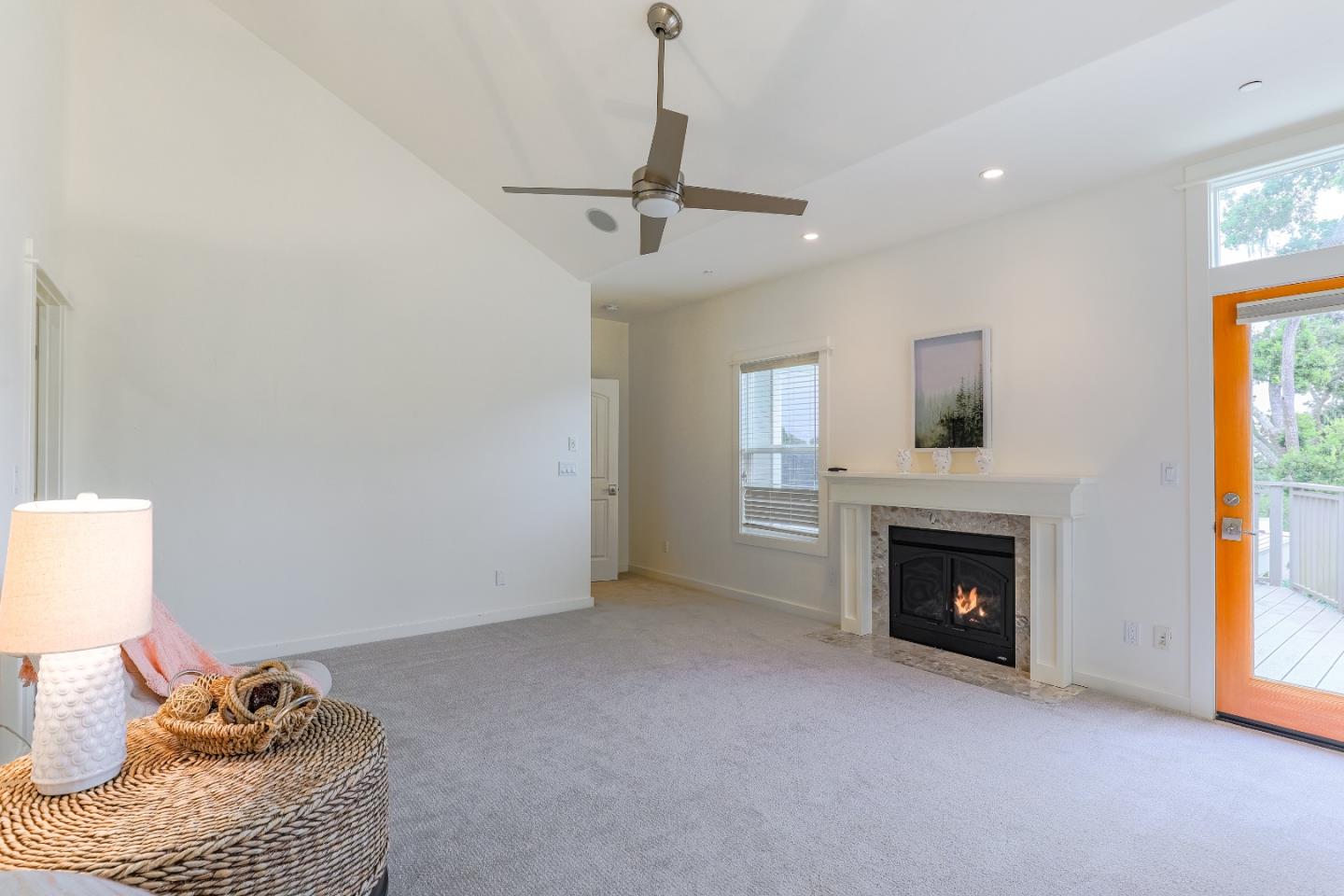 3030 Haas Drive Aptos, CA 95003 - Photo 26 of 44 a living room with furniture and a fireplace