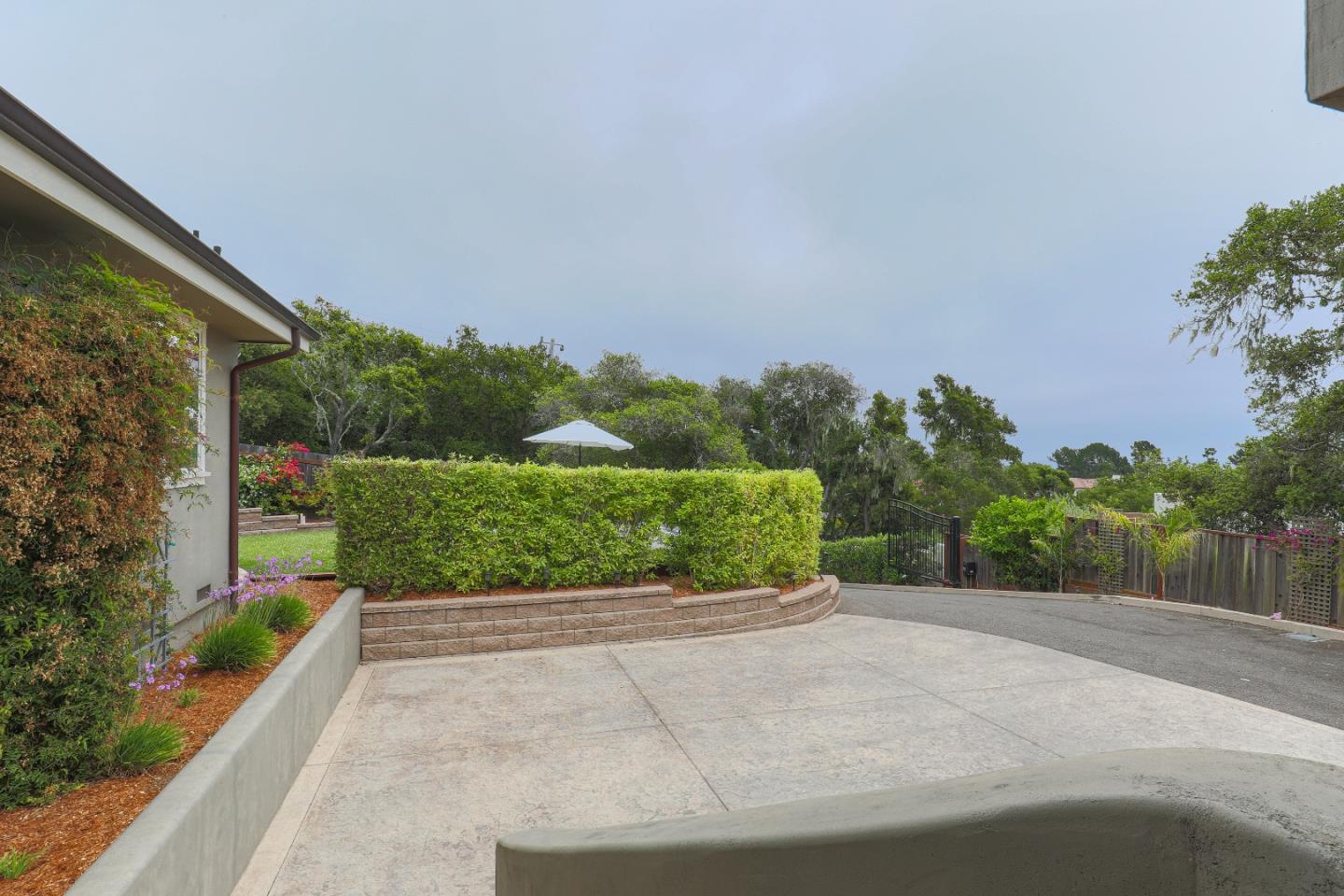 3030 Haas Drive Aptos, CA 95003 - Photo 42 of 44 a view of a garden with a pathway