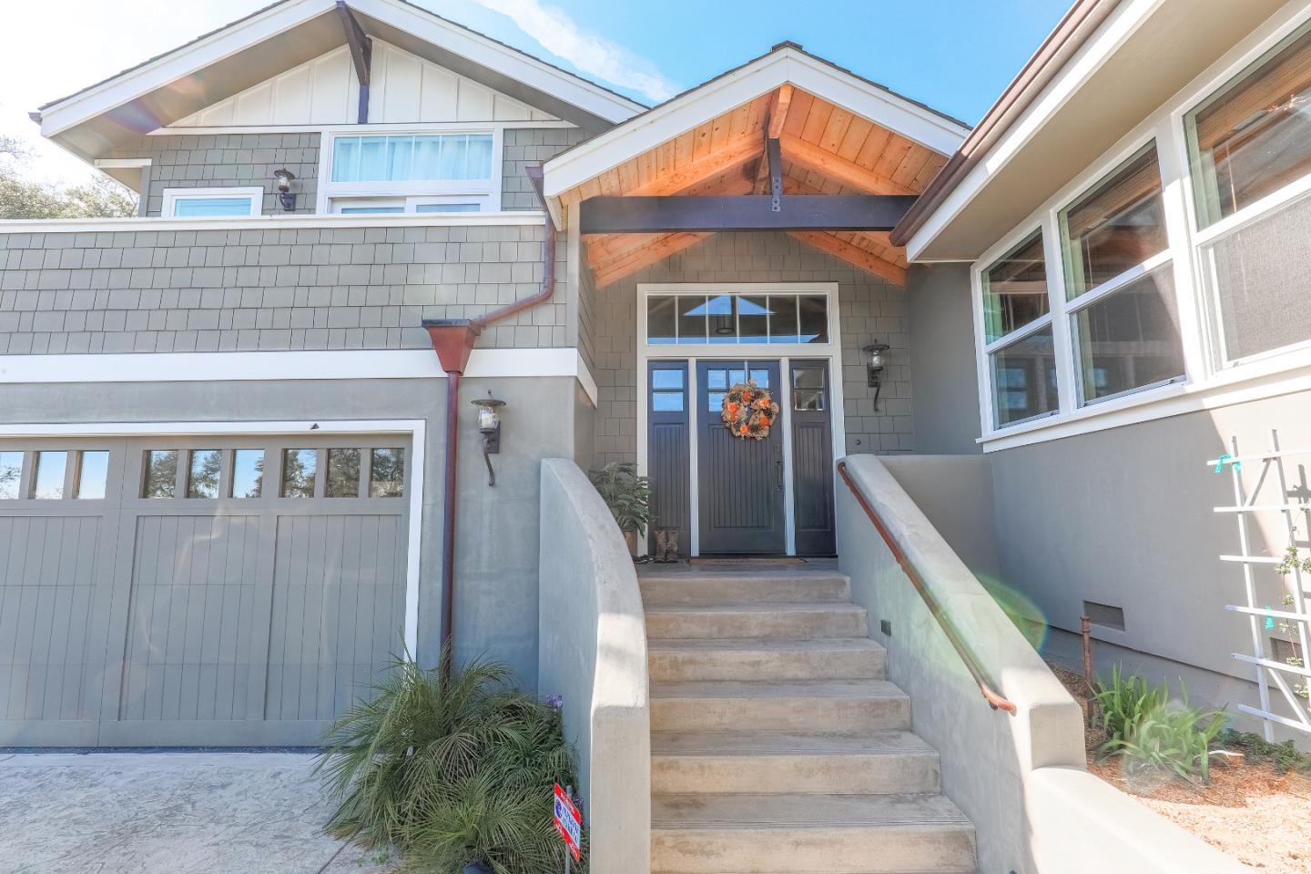 3030 Haas Drive Aptos, CA 95003 - Photo 6 of 44 a front view of a house with a yard