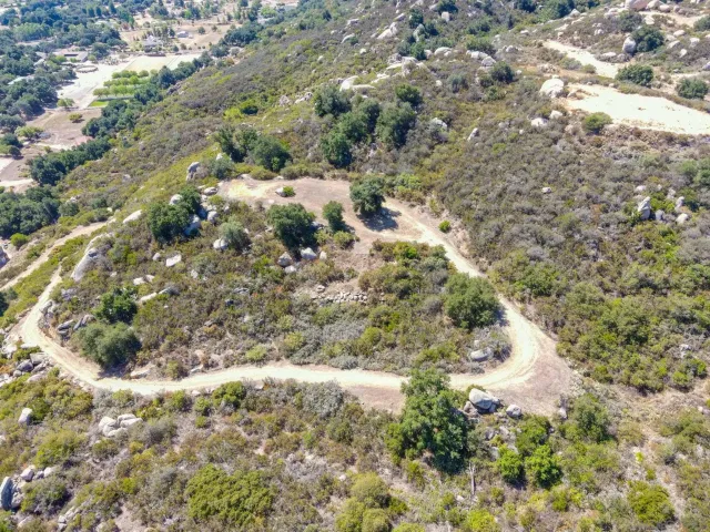 a view of city and mountain