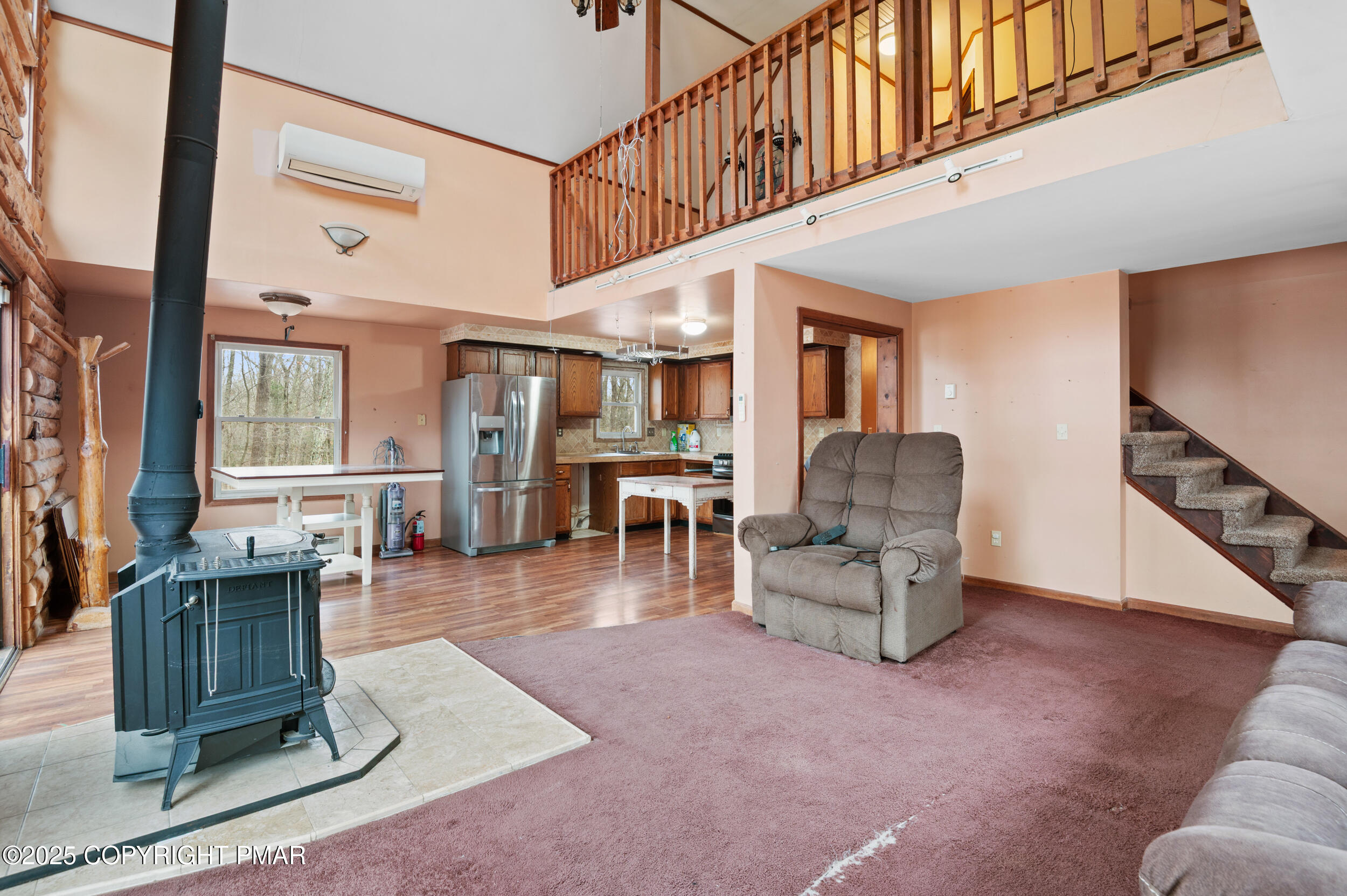 3544 High Crest Road Canadensis, PA 18325 - Photo 7 of 34 Living Room to kitchen/Dining Room