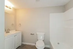 a bathroom with a toilet a sink and a bathtub
