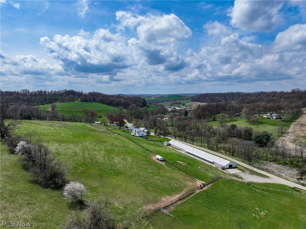 4371 Valley Road Baltic, OH 43804 - Photo 5 of 17 Aerial view featuring a rural view