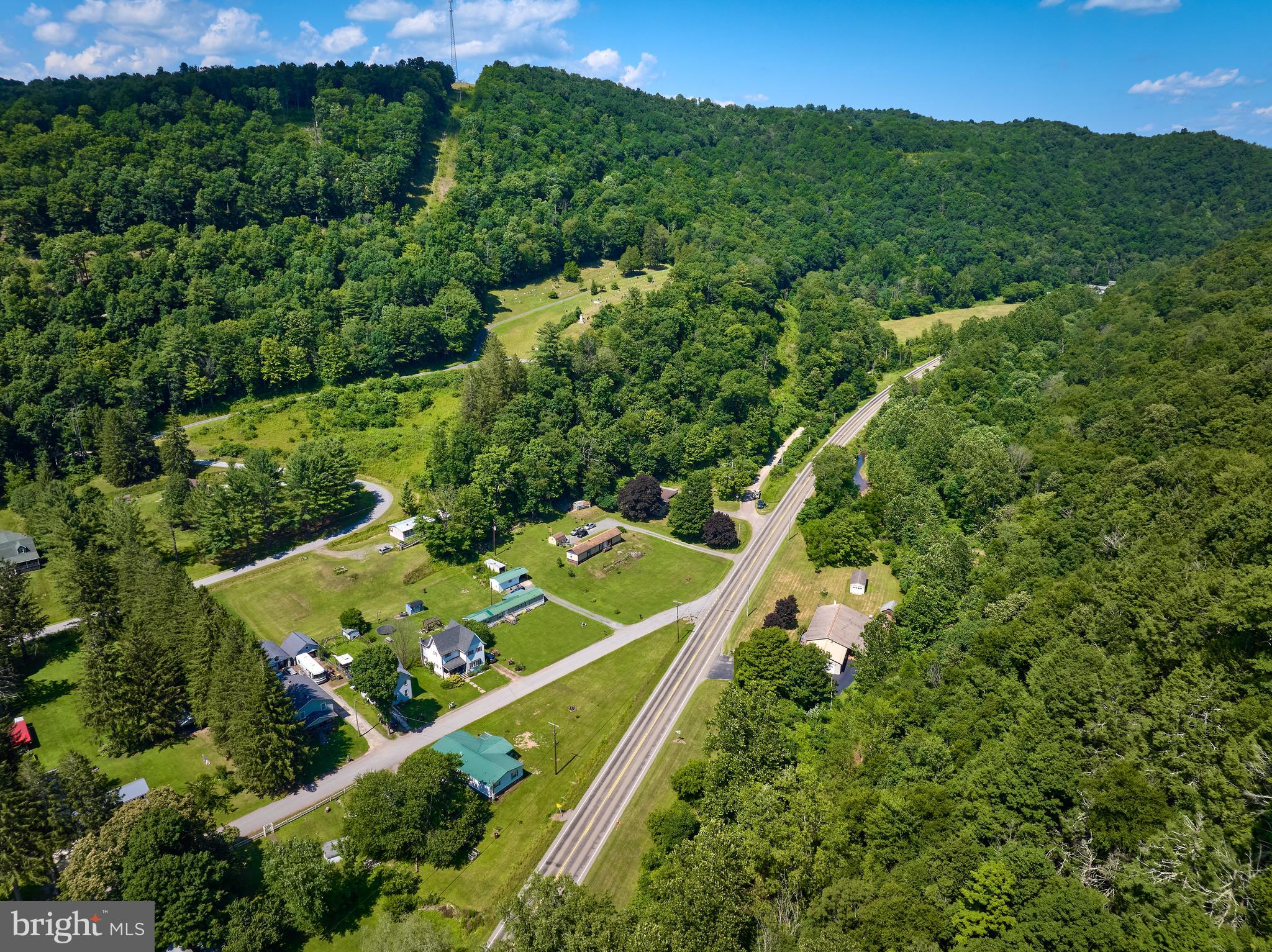 0 Peepaw Road Roaring Branch, PA 17765 - Photo 22 of 47 an aerial view of a house with a yard
