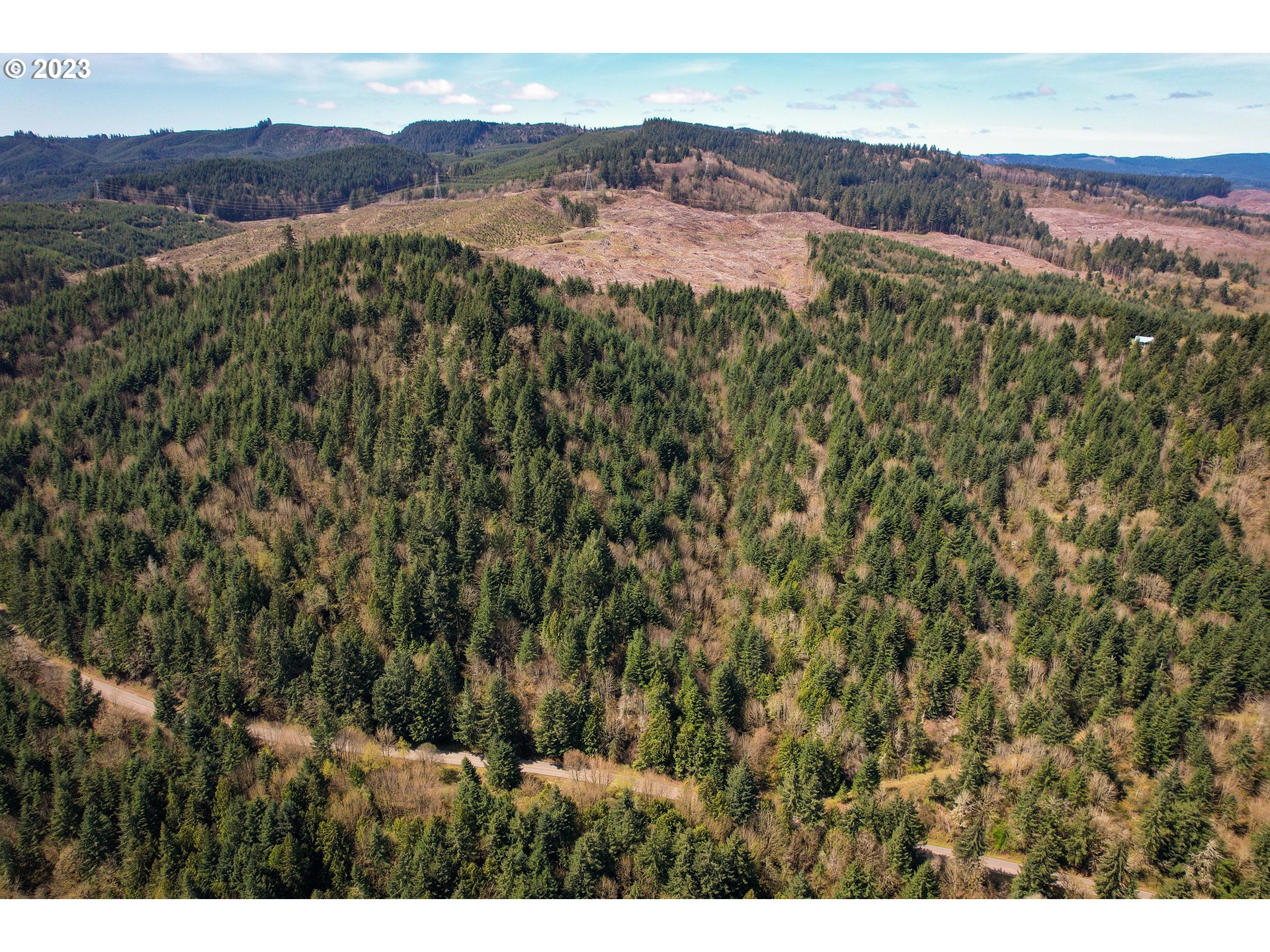 Rocky Point Road Scappoose, OR 97056 - Photo 3 of 10 a view of a city with mountain in the background