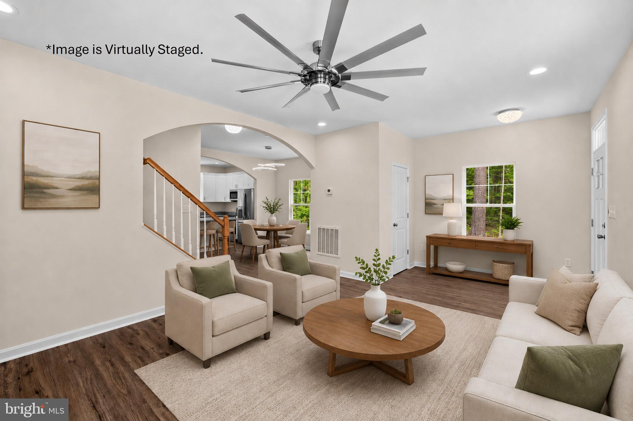 113 Laurel Lane Colonial Beach, VA 22443 - Photo 6 of 44 FAMILY ROOM & FOYER - VIRTUAL STAGING