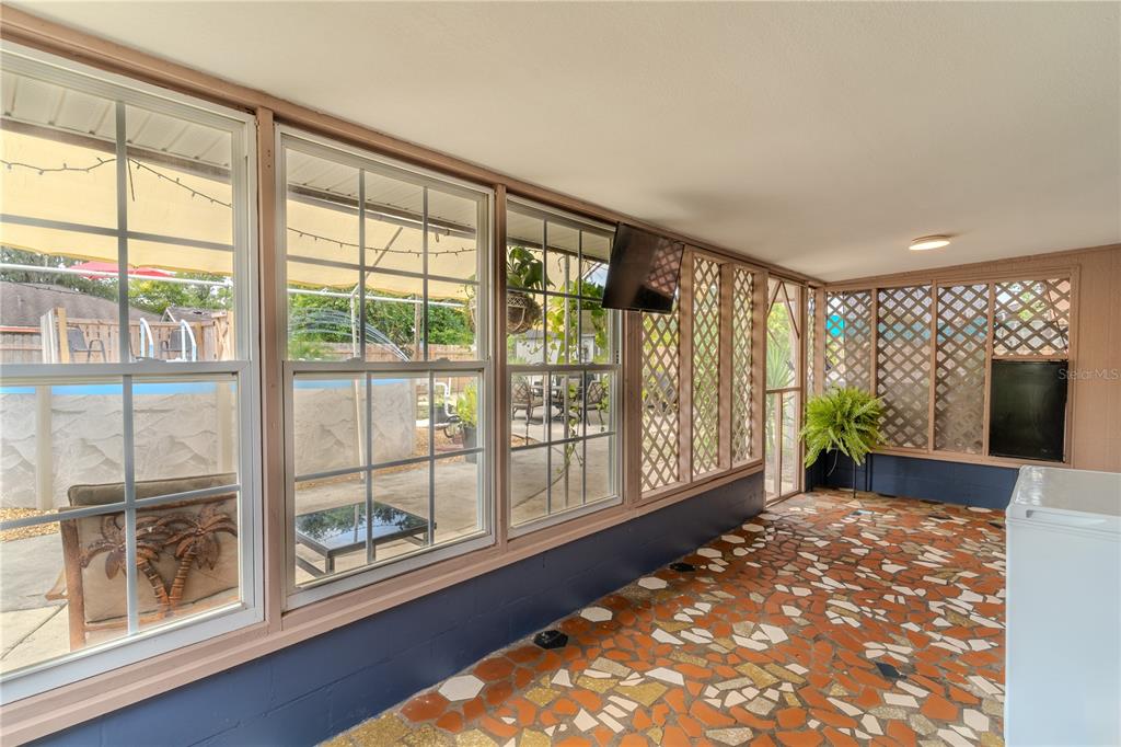 147 Hayes Street Lake Wales, FL 33859 - Photo 12 of 31 a view of a garden from a windows