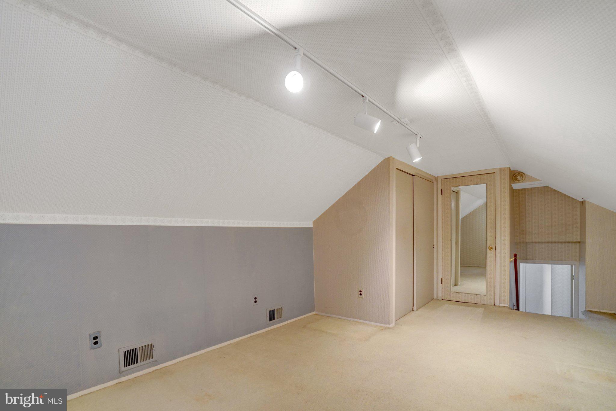 4902 Ravensworth Road Annandale, VA 22003 - Photo 39 of 63 Bedroom #4, Top Level w/doorway to Finished Attic