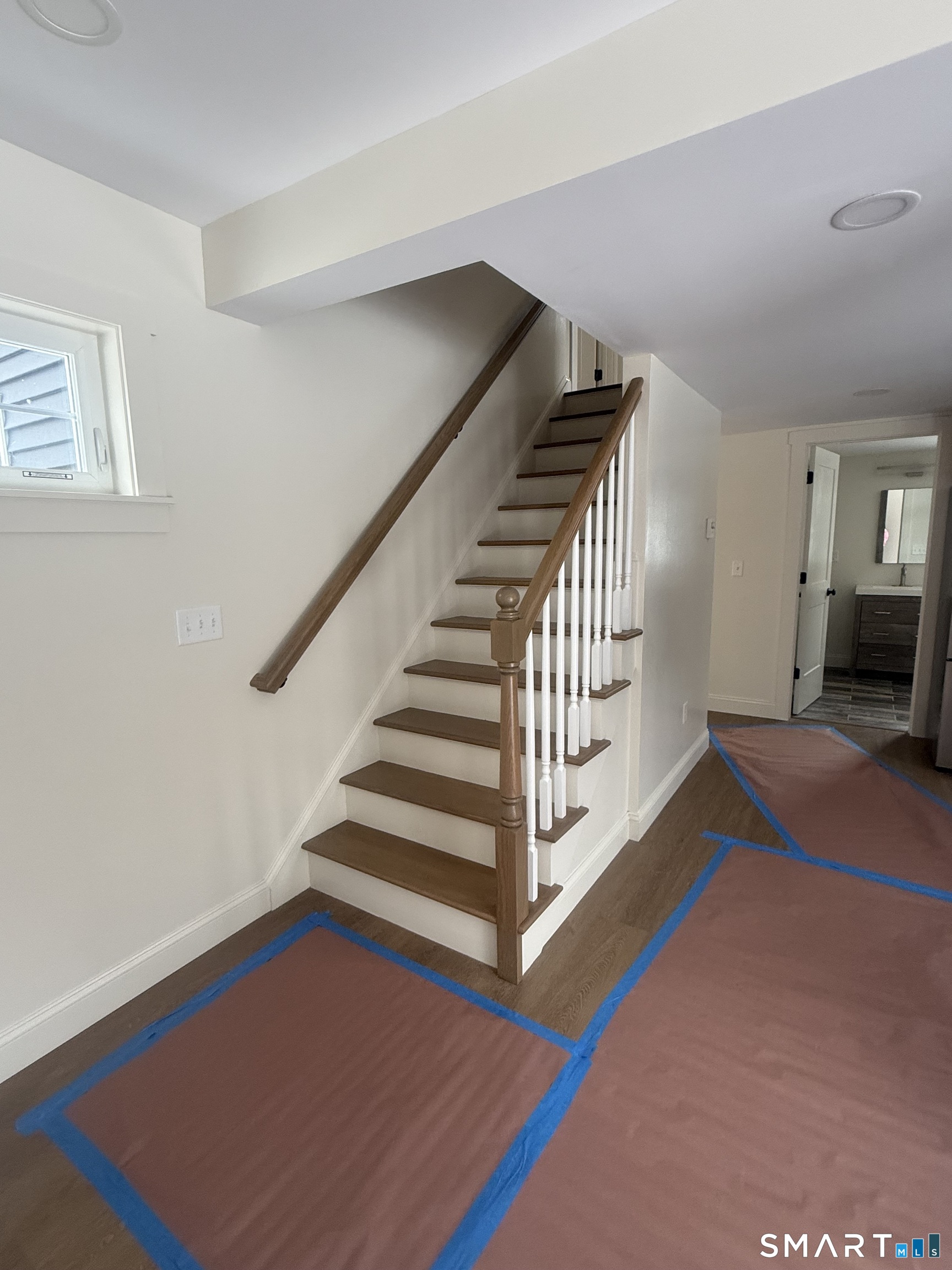 2 Mixville Road Prospect, CT 06410 - Photo 12 of 22 a view of entryway with stairs and wooden floor