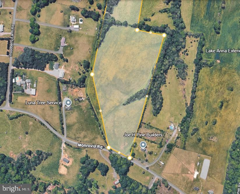 0 Monrovia Road Orange, VA 22960 - Photo 5 of 9 an aerial view of a house with a yard