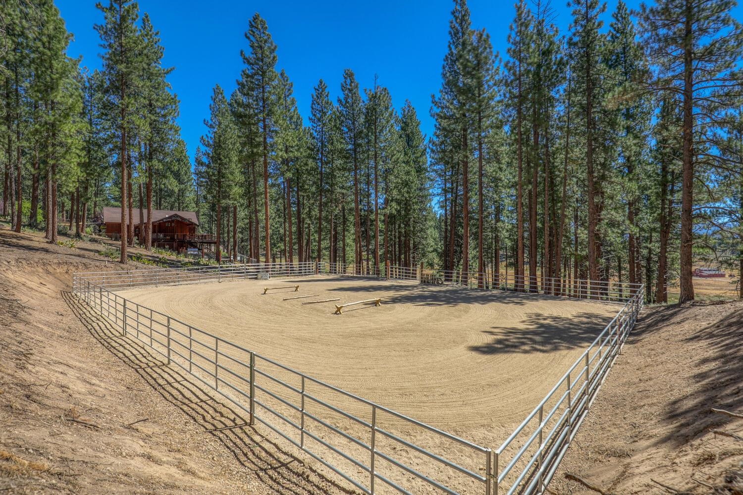 16356 Greenlee Truckee, CA 96161 - Photo 25 of 28 a view of a backyard with snow