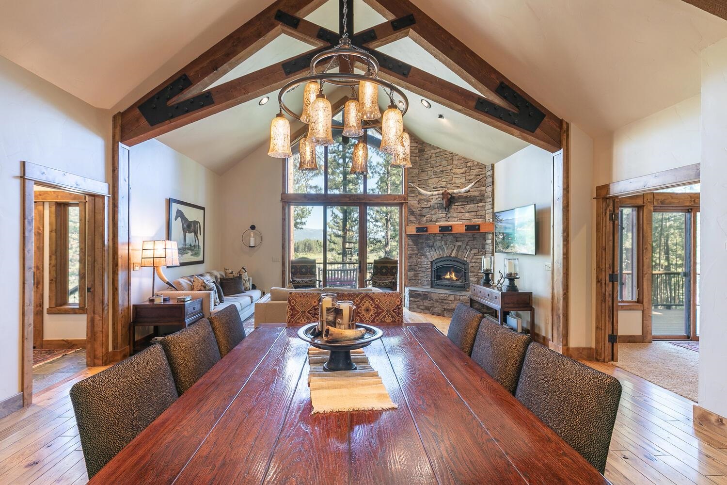 16356 Greenlee Truckee, CA 96161 - Photo 7 of 28 a living room with furniture a large window and wooden floor