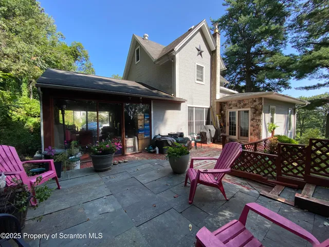 a storage room with lots of gym equipment