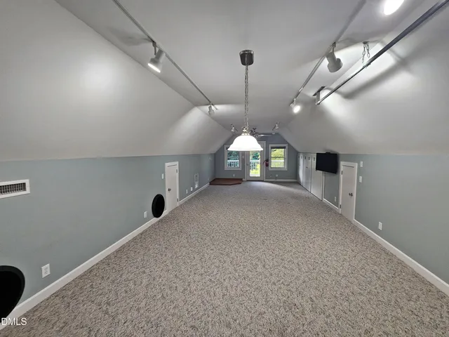 a view of a staircase