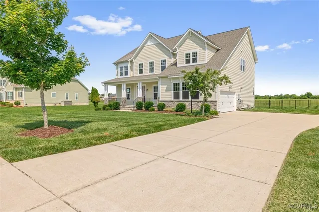 a view of a swimming pool with a lake view