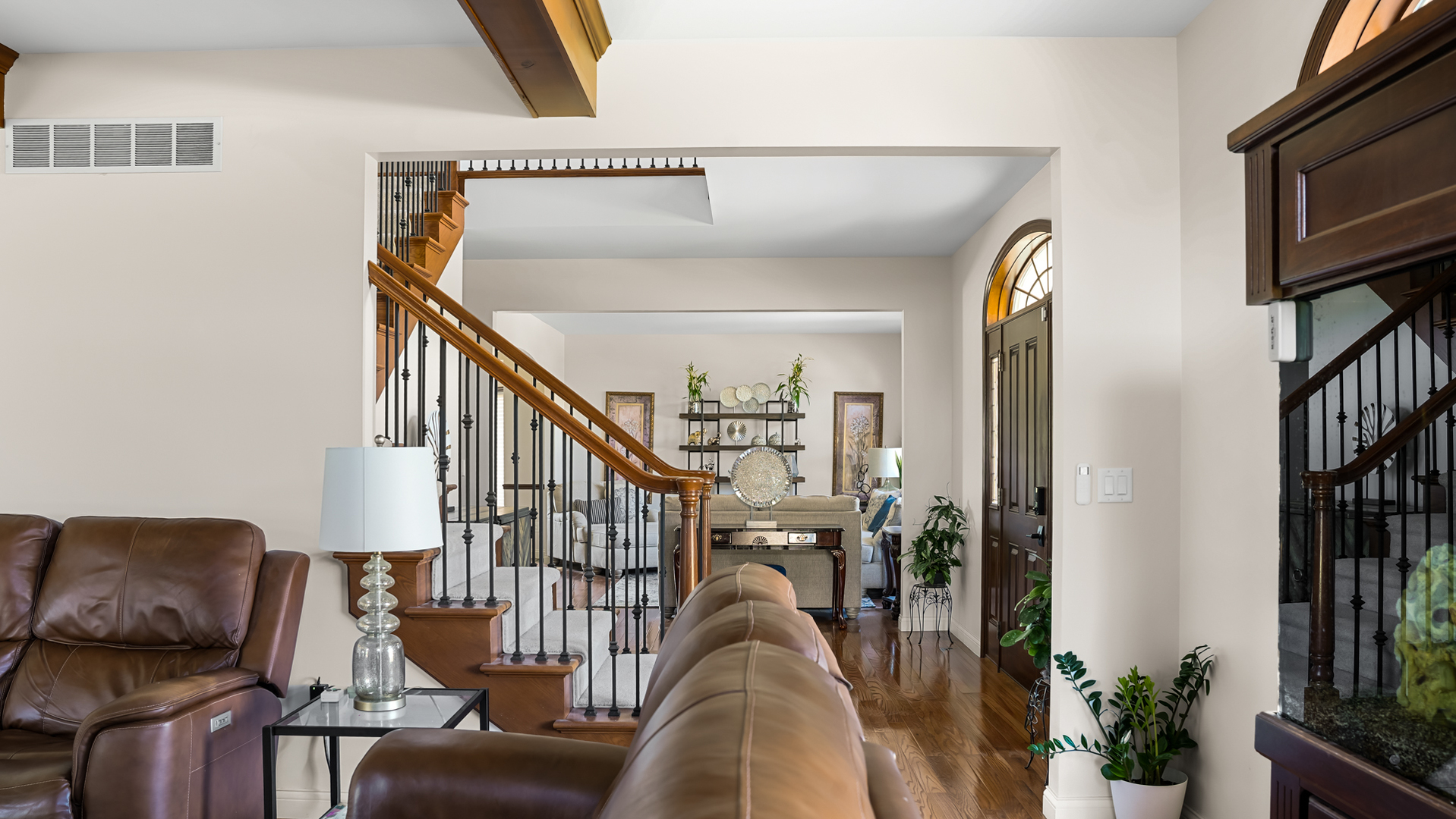 1607 Chestnut Grove Court Champaign, IL 61822 - Photo 23 of 113 a view of entryway and hall with wooden floor