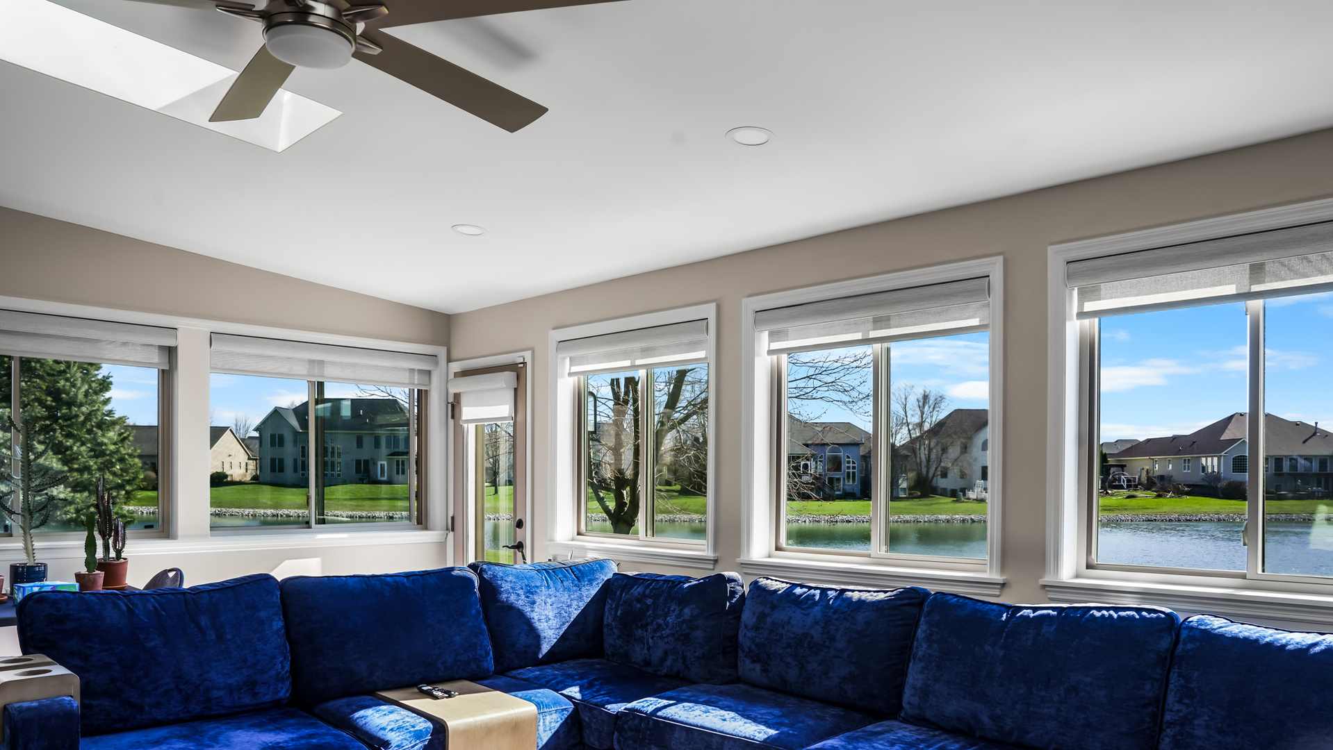1607 Chestnut Grove Court Champaign, IL 61822 - Photo 38 of 113 a living room with furniture and a large window