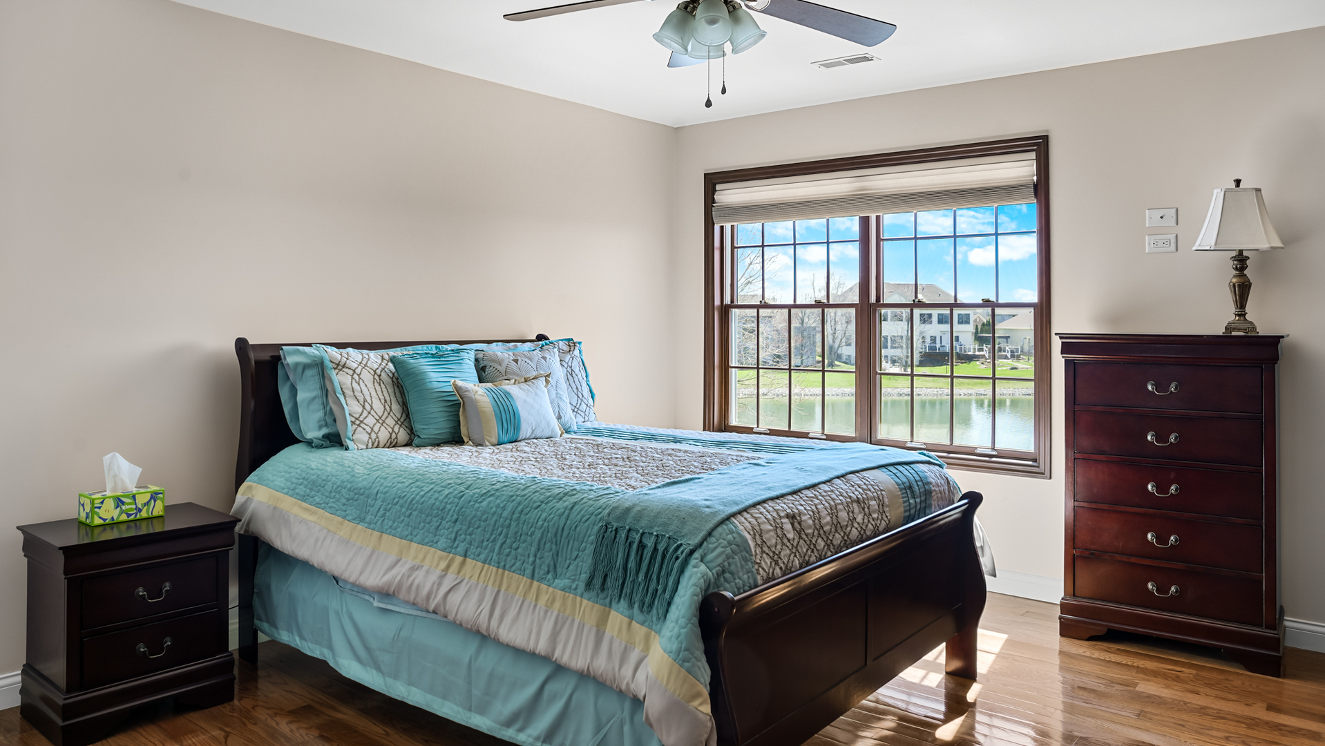 1607 Chestnut Grove Court Champaign, IL 61822 - Photo 66 of 113 a bedroom with a bed and a window